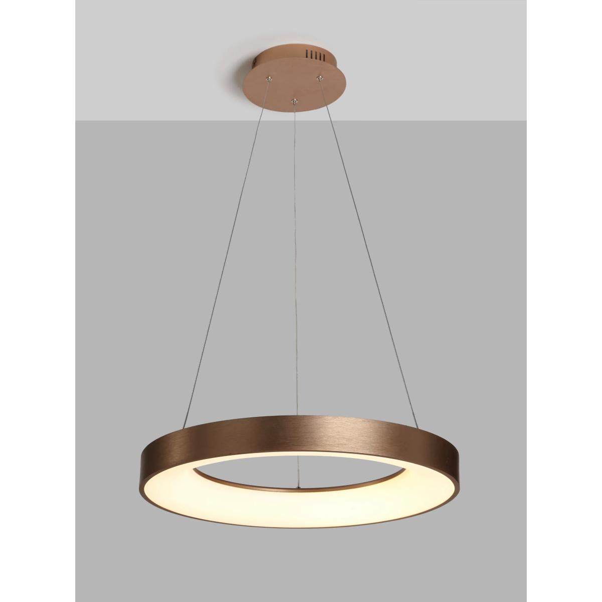 John Lewis & Partners Radiance LED Hoop Ceiling Light, Champagne – image 1