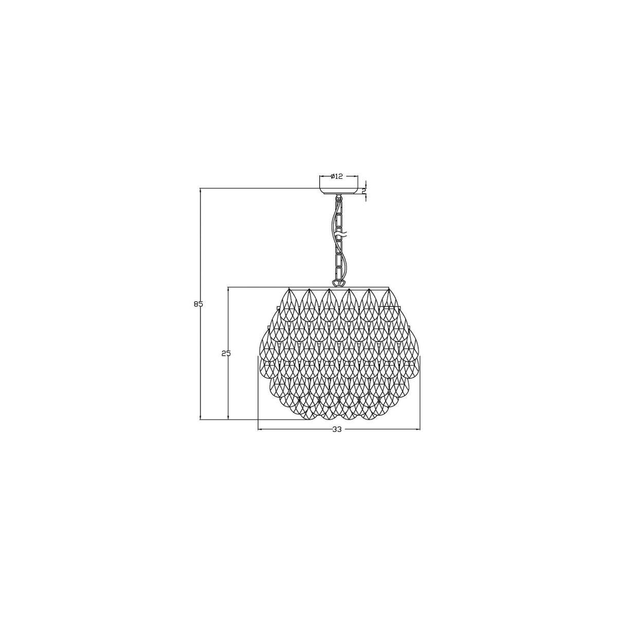John Lewis & Partners Alexa Tear Drop Ceiling Light Pendant – image 10