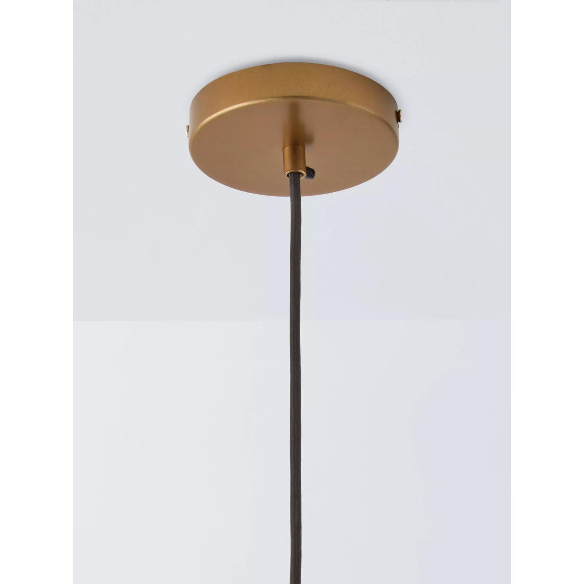 John Lewis Iron Star Medium Pendant Ceiling Light, Antique Brass – image 4