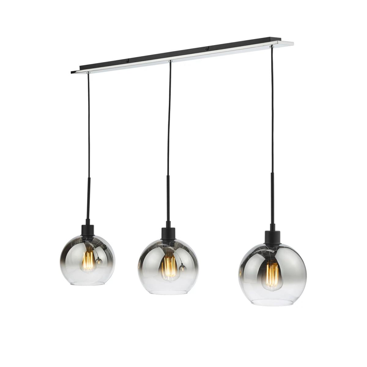 Där Lycia 3 Arm Mirror Bar Ceiling Light – image 2