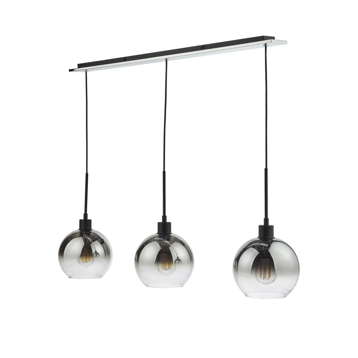 Där Lycia 3 Arm Mirror Bar Ceiling Light – image 3