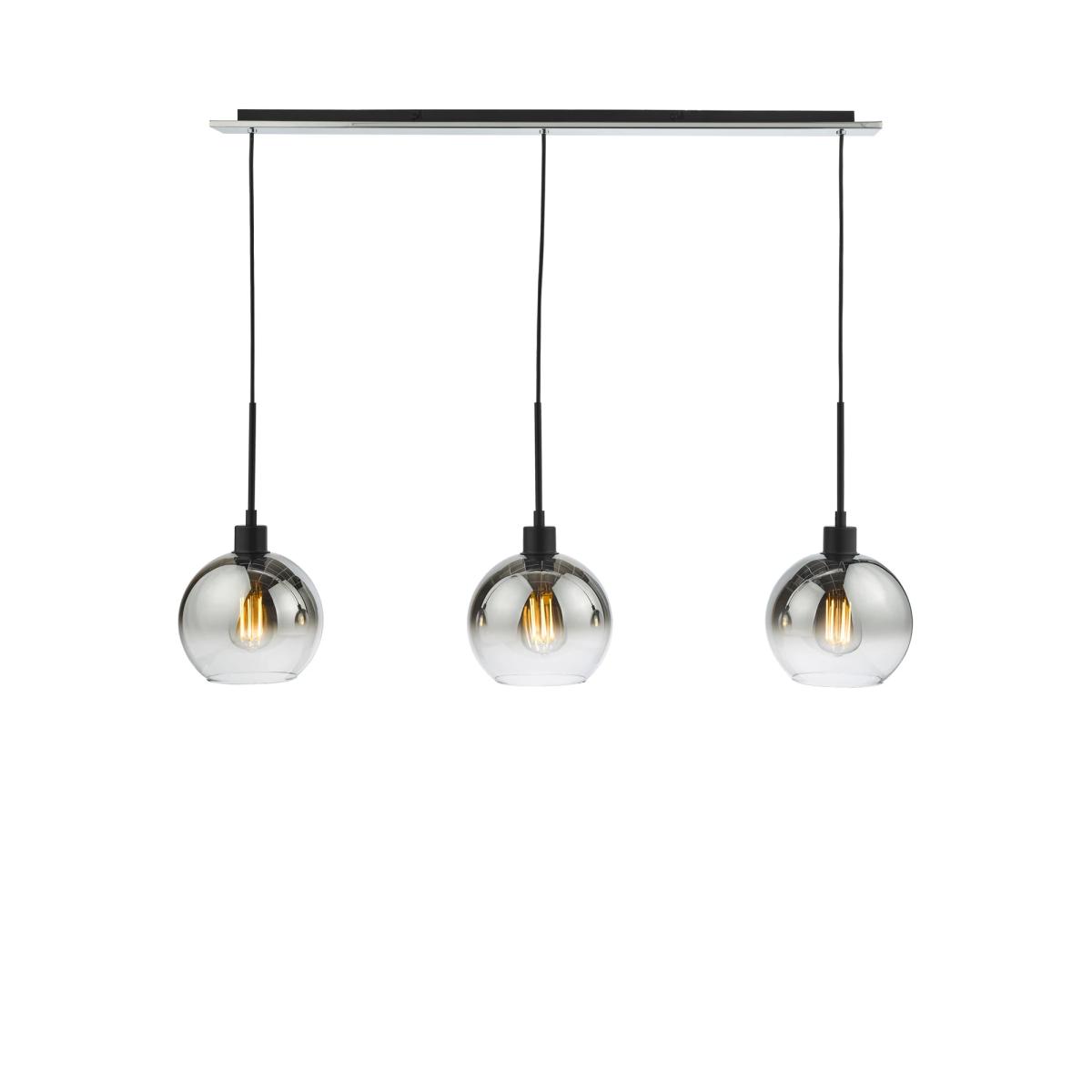 Där Lycia 3 Arm Mirror Bar Ceiling Light – image 4