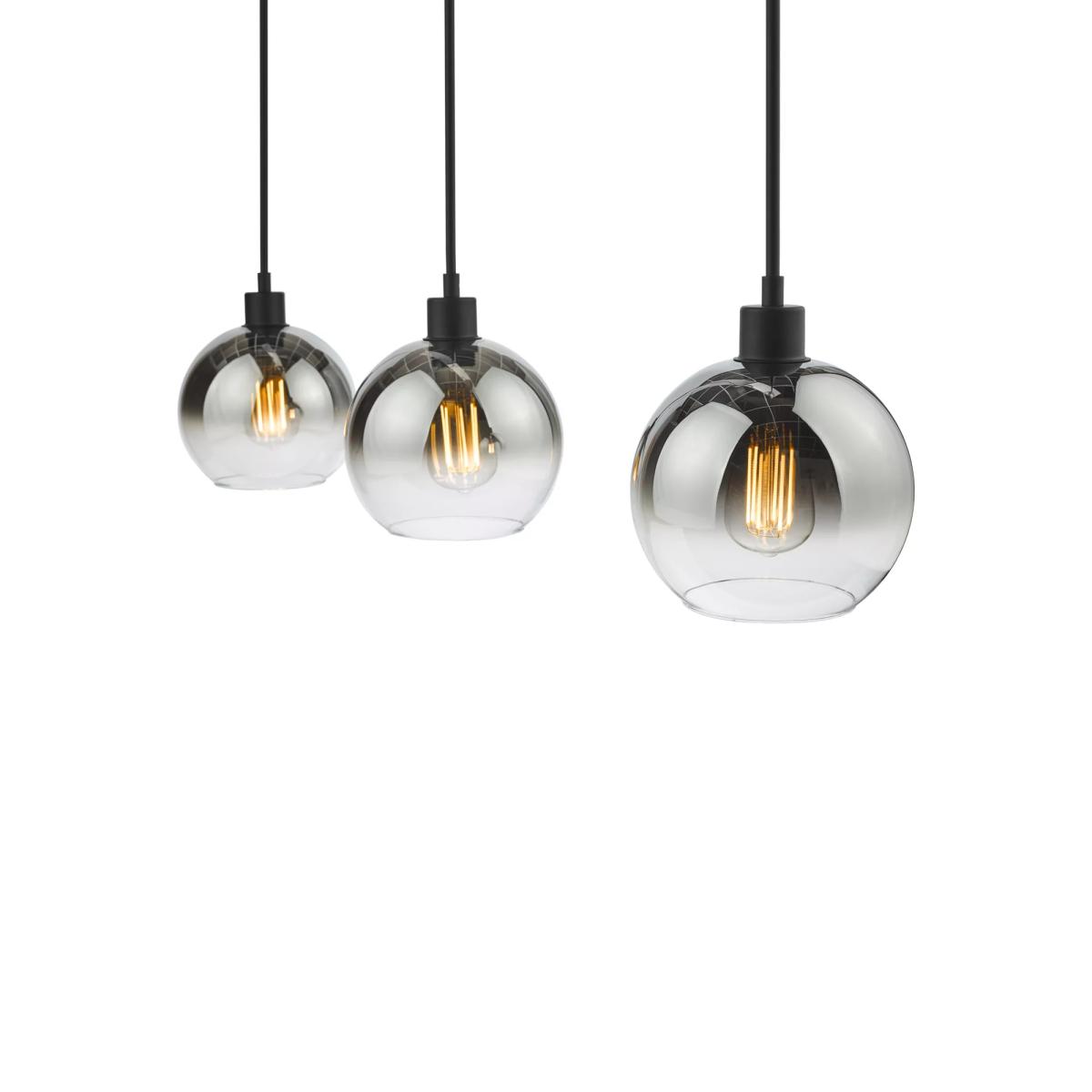 Där Lycia 3 Arm Mirror Bar Ceiling Light – image 8