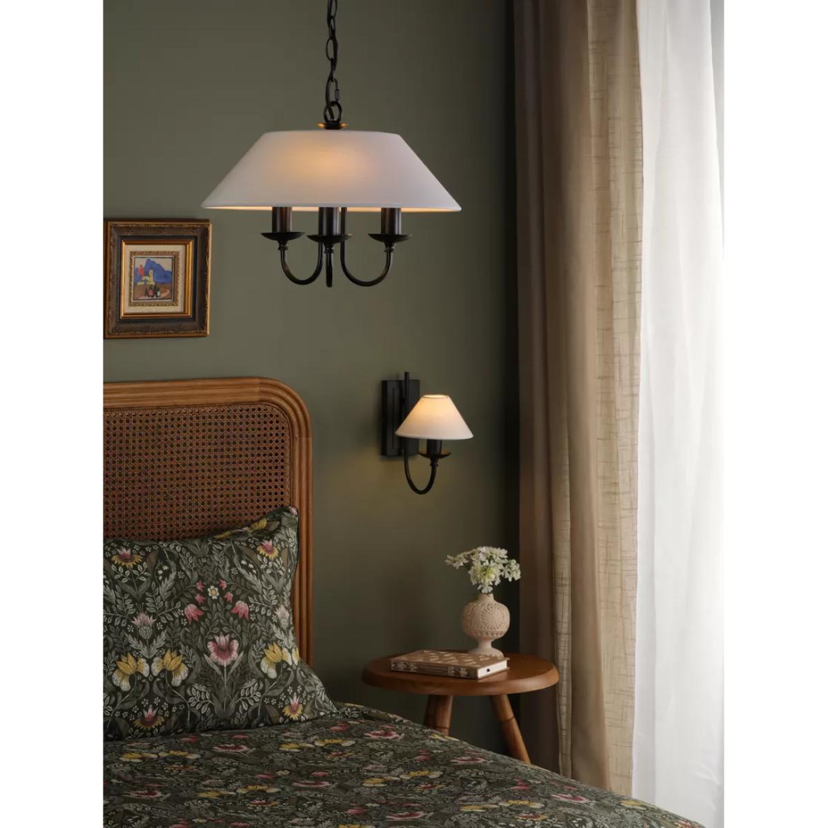 Där Sivan 3 Arm Pendant Ceiling Light, Black – image 6