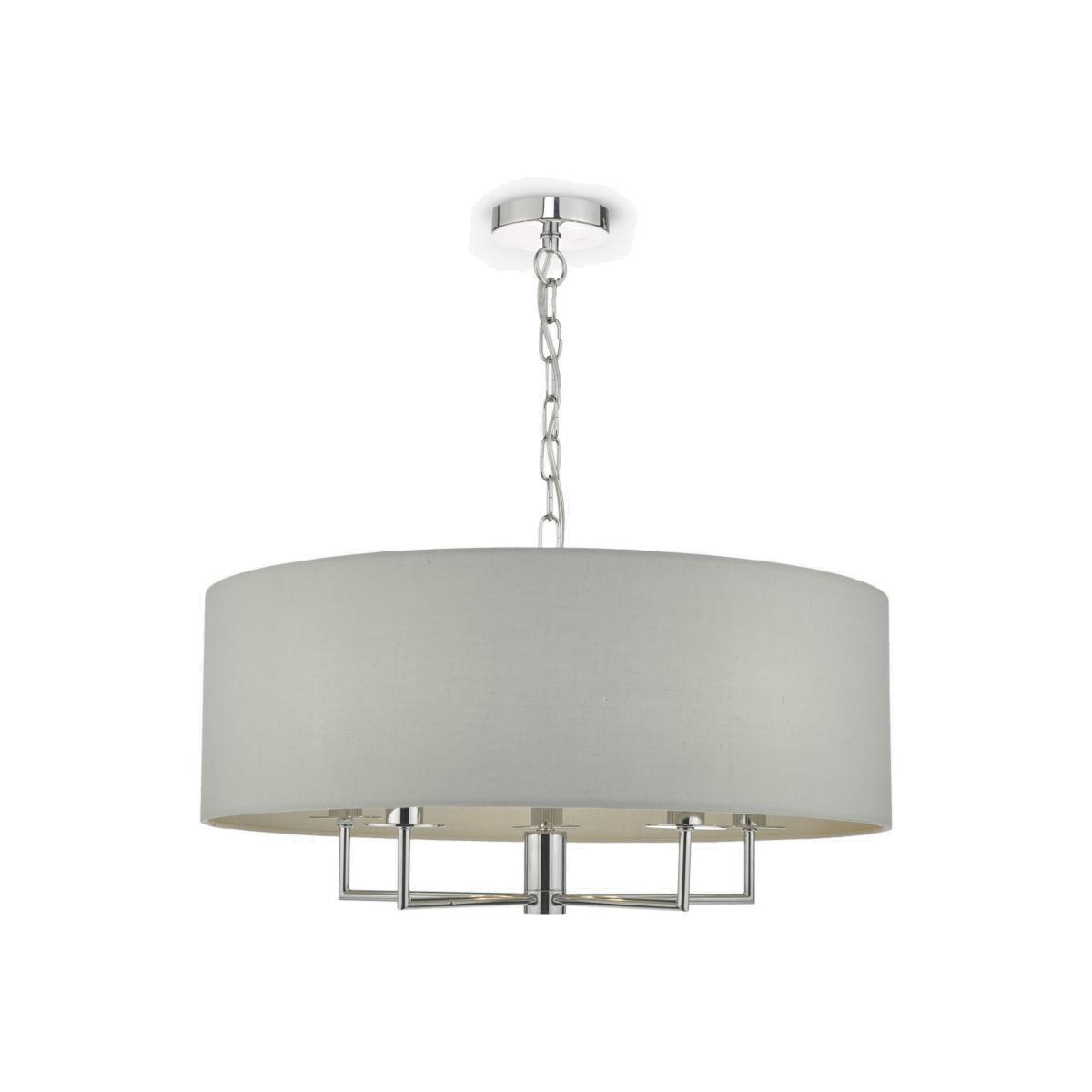 Där Jamelia Large Ceiling Light, Polished Chrome – image 1