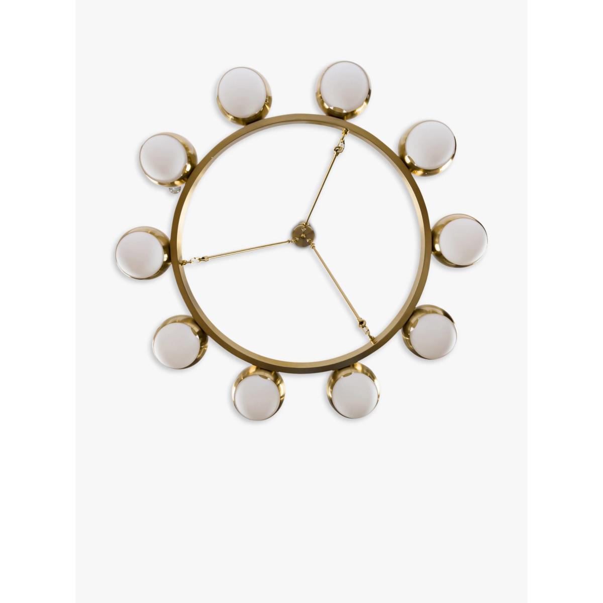 Pure White Lines Luna 10 Arm Ceiling Light, Gold/White – image 10