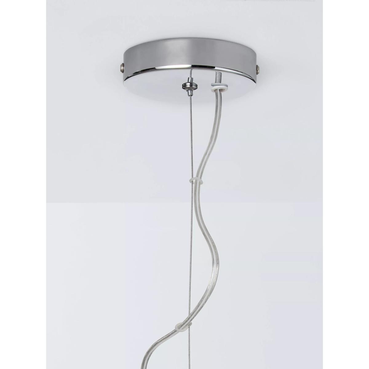 John Lewis Raffles Rattan Pendant Ceiling Light, White Wash – image 4