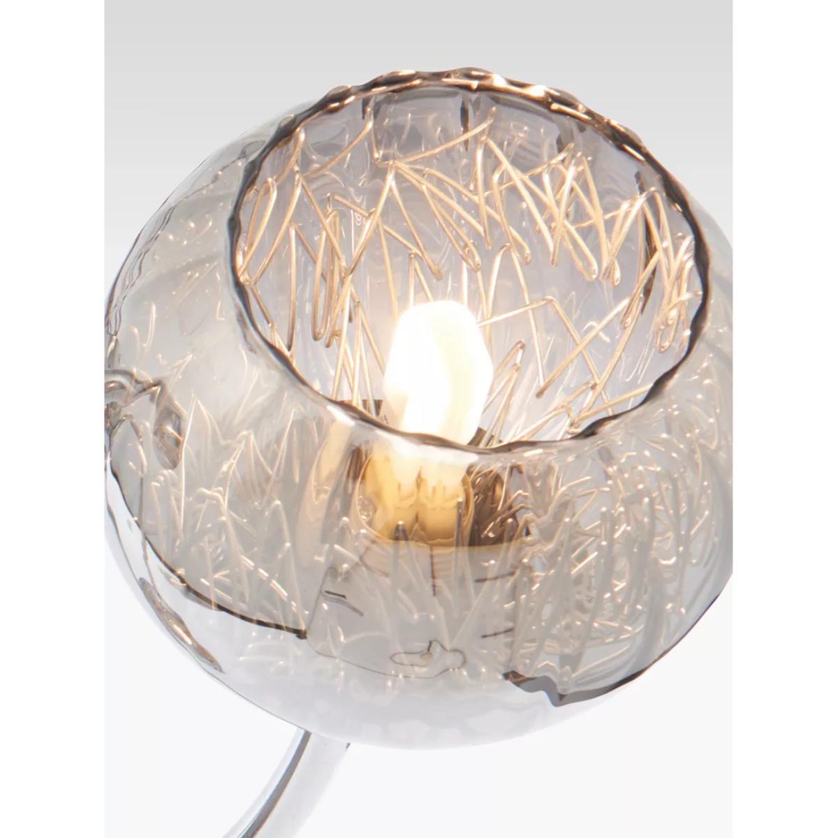 Bay Lighting Chase 3 Arm Semi Flush Ceiling Light, Chrome – image 4