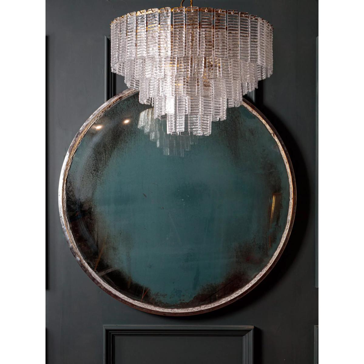 Pure White Lines Toronto Tiered Ceiling Light, Clear – image 8