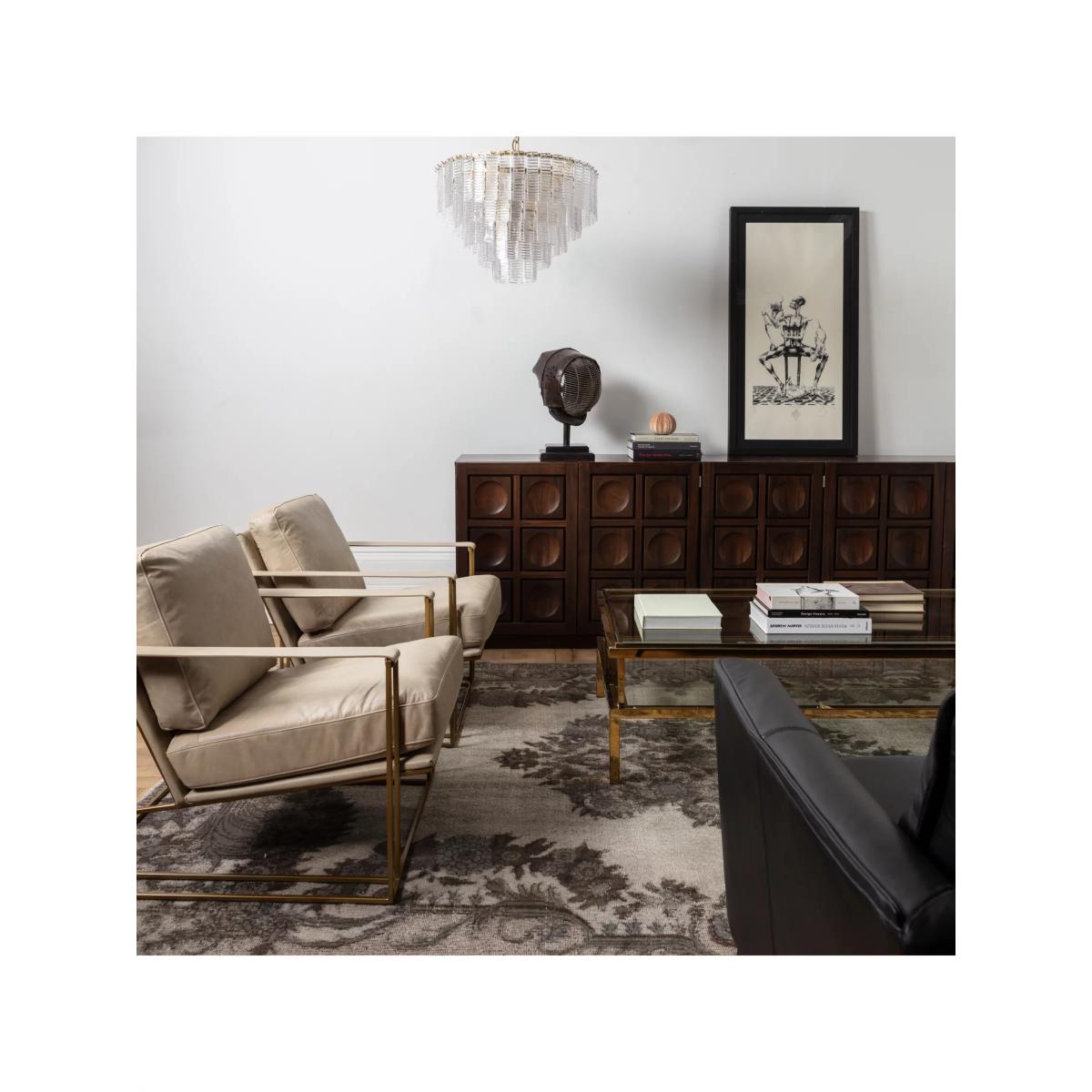 Pure White Lines Toronto Tiered Ceiling Light, Clear – image 10