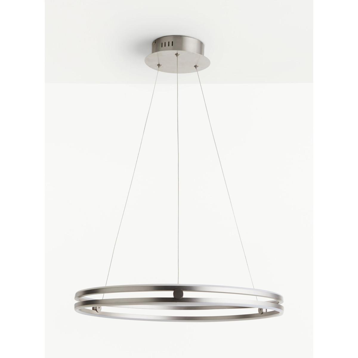 John Lewis & Partners No.209 Wheel LED Ceiling Light, Matt Nickel – image 5