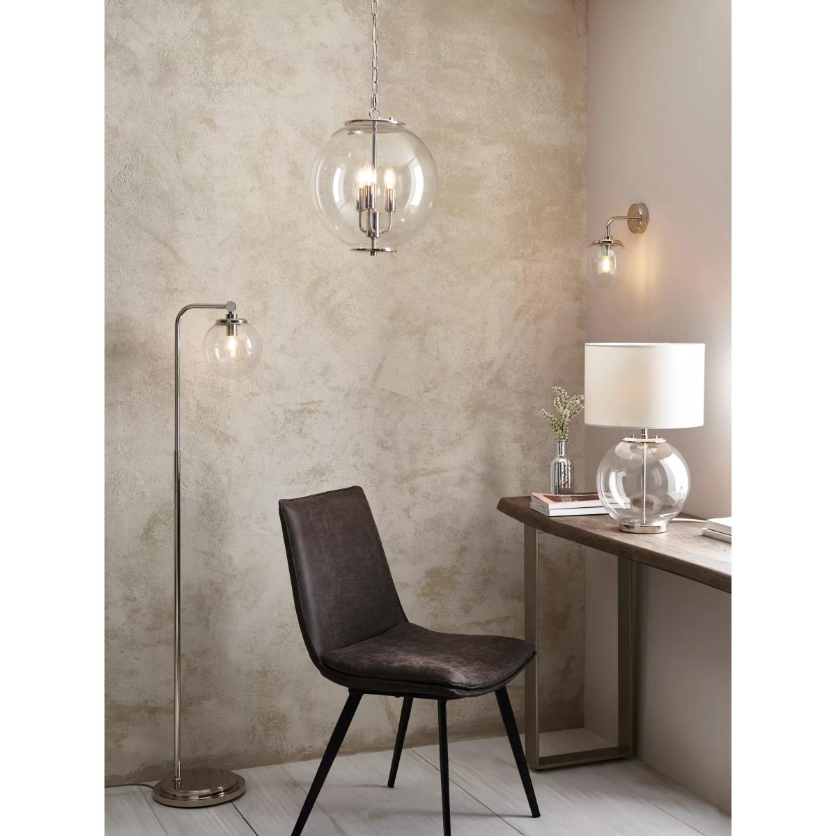 John Lewis Park Globe Ceiling Light, Clear Glass – image 8
