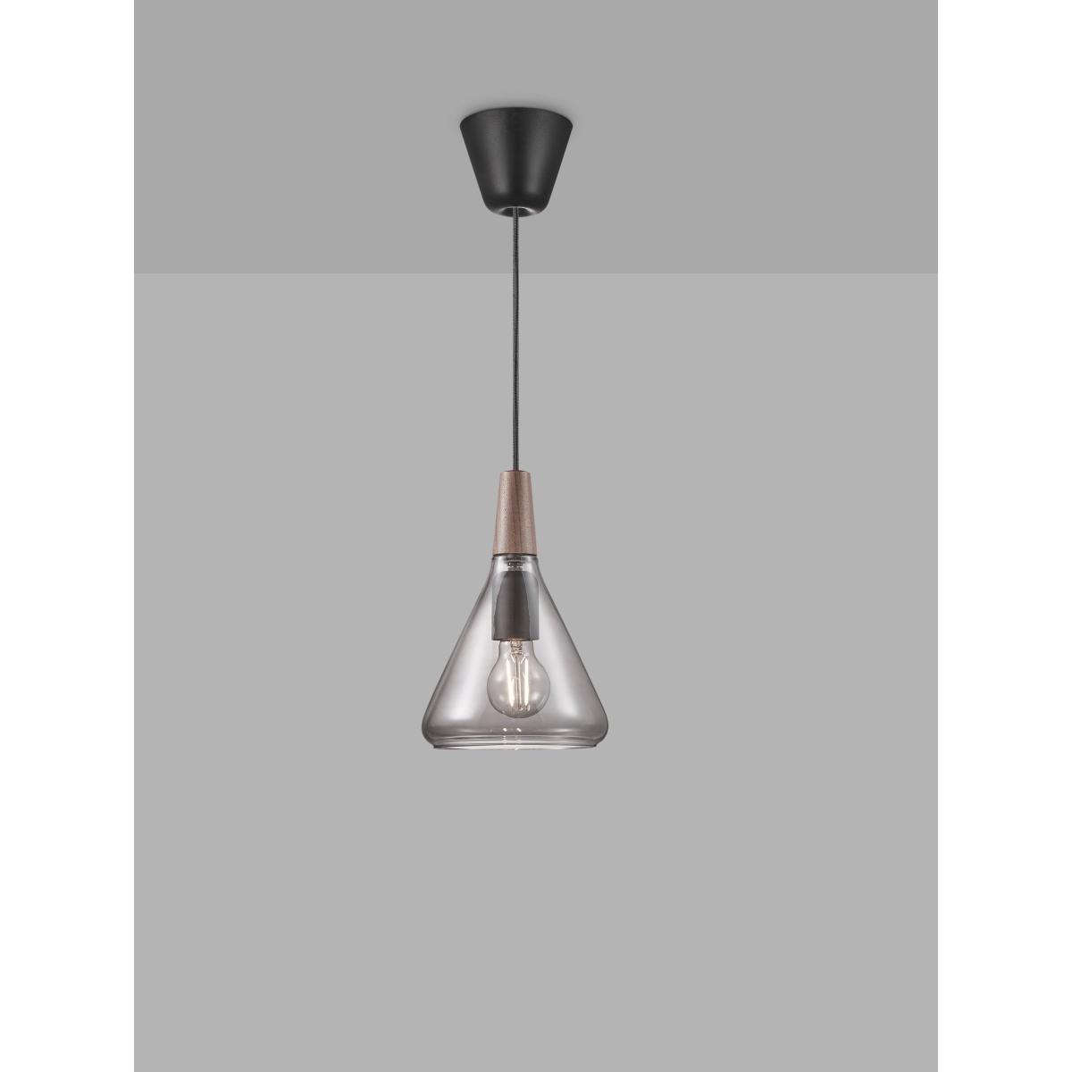 Nordlux Nori 18 Glass Ceiling Light, Smoke – image 2
