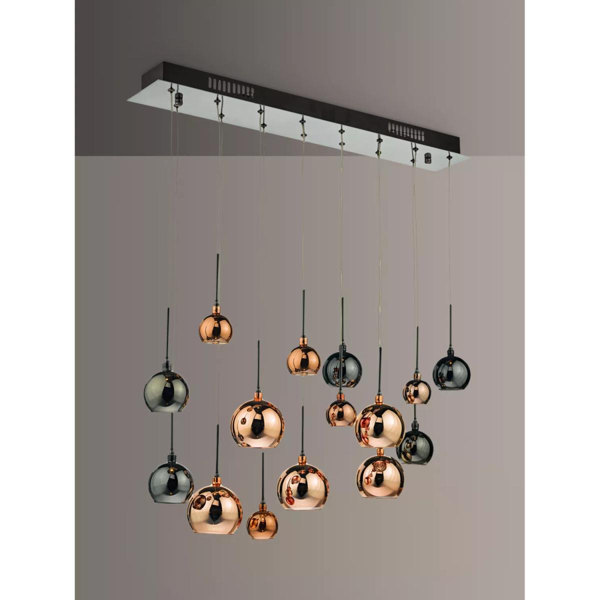 Där Aurellia LED 15 Pendant Bar Ceiling Light, Copper/Bronze – image 1
