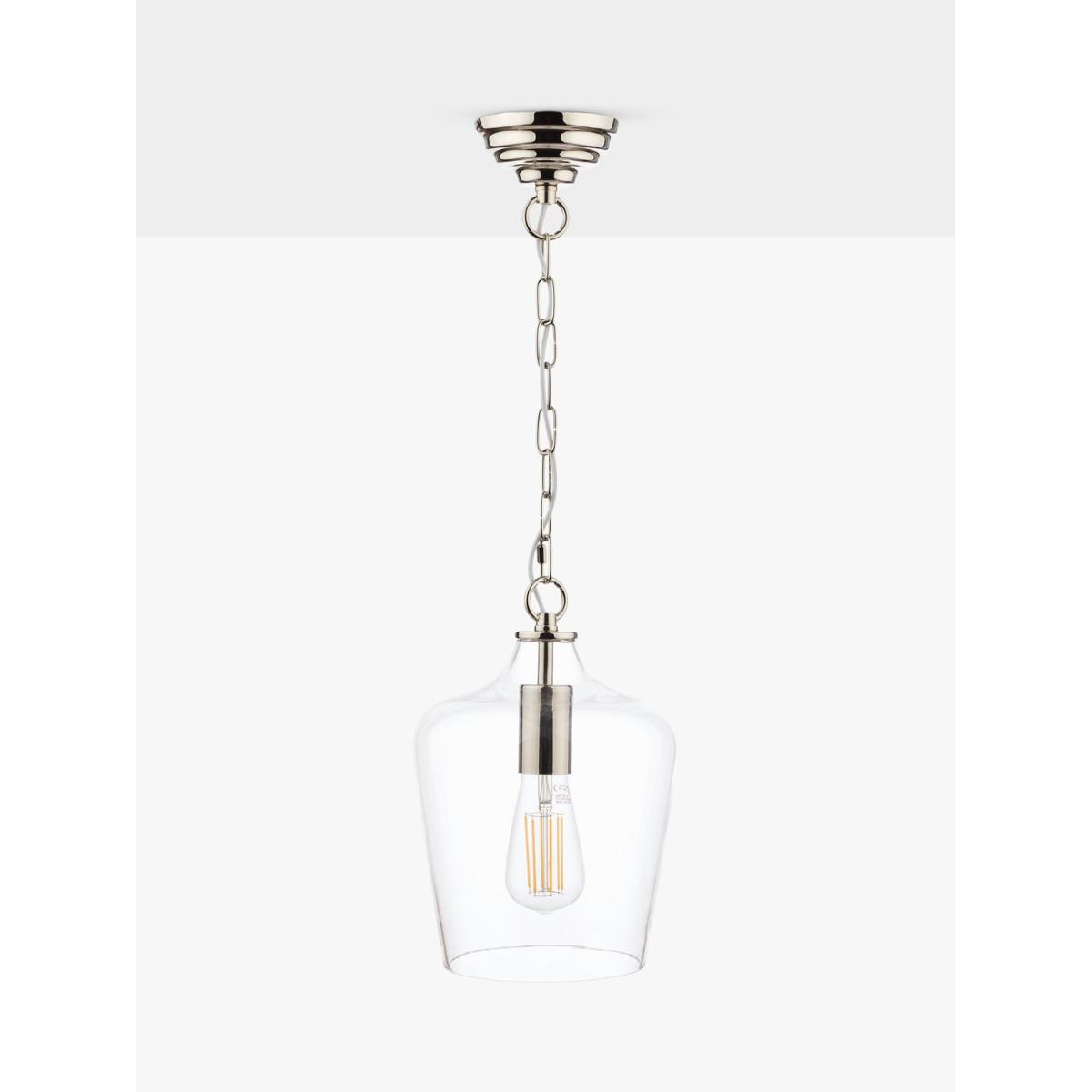 Laura Ashley Ockley Glass Ceiling Light, Clear – image 3
