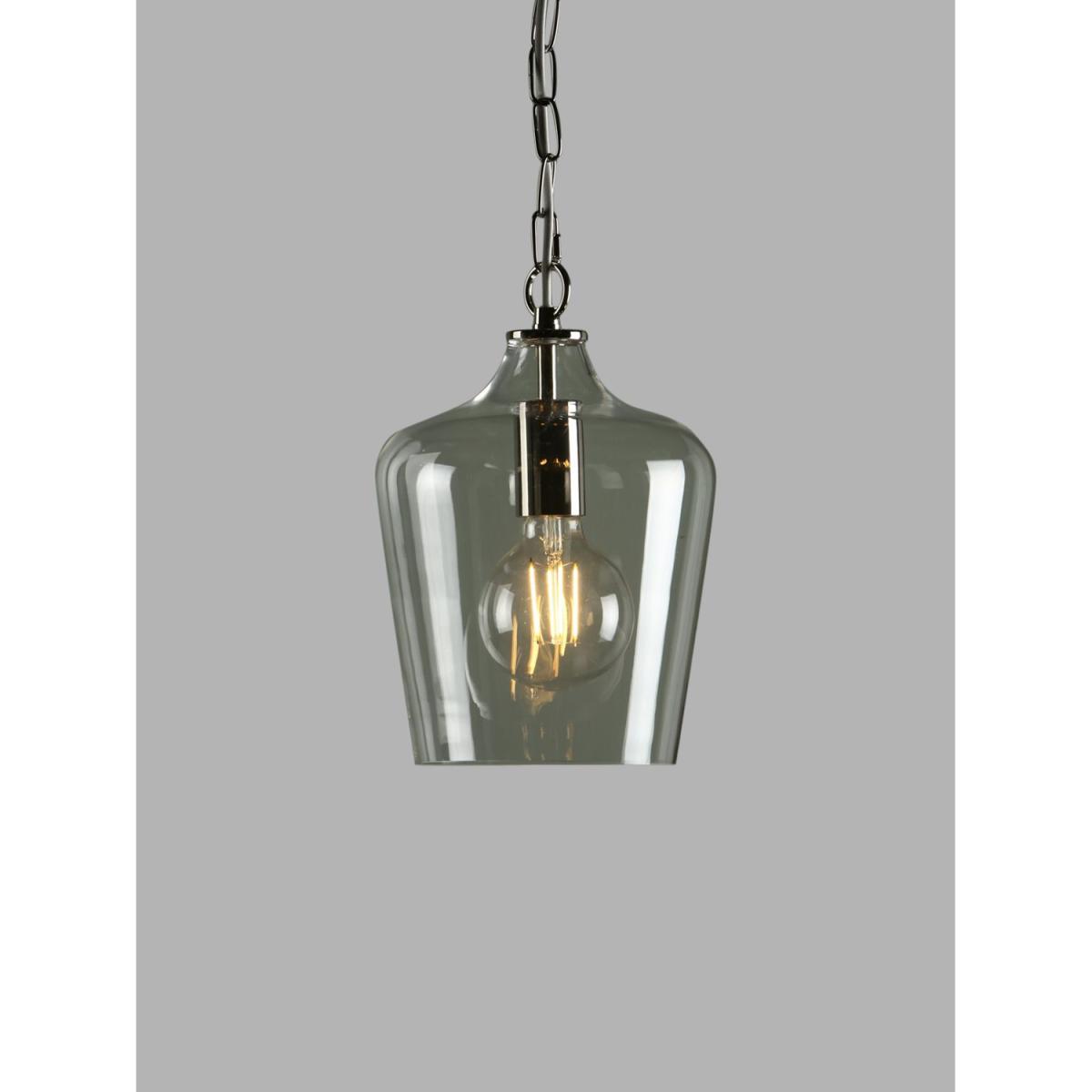 Laura Ashley Ockley Glass Ceiling Light, Clear – image 1