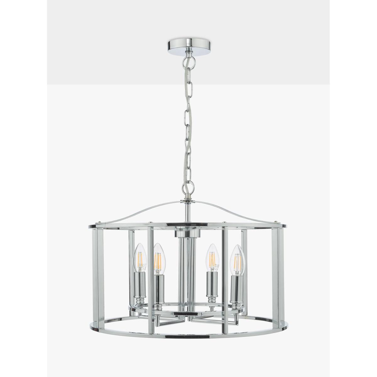 Där Myka Ceiling Light, Small, Polished Chrome – image 2