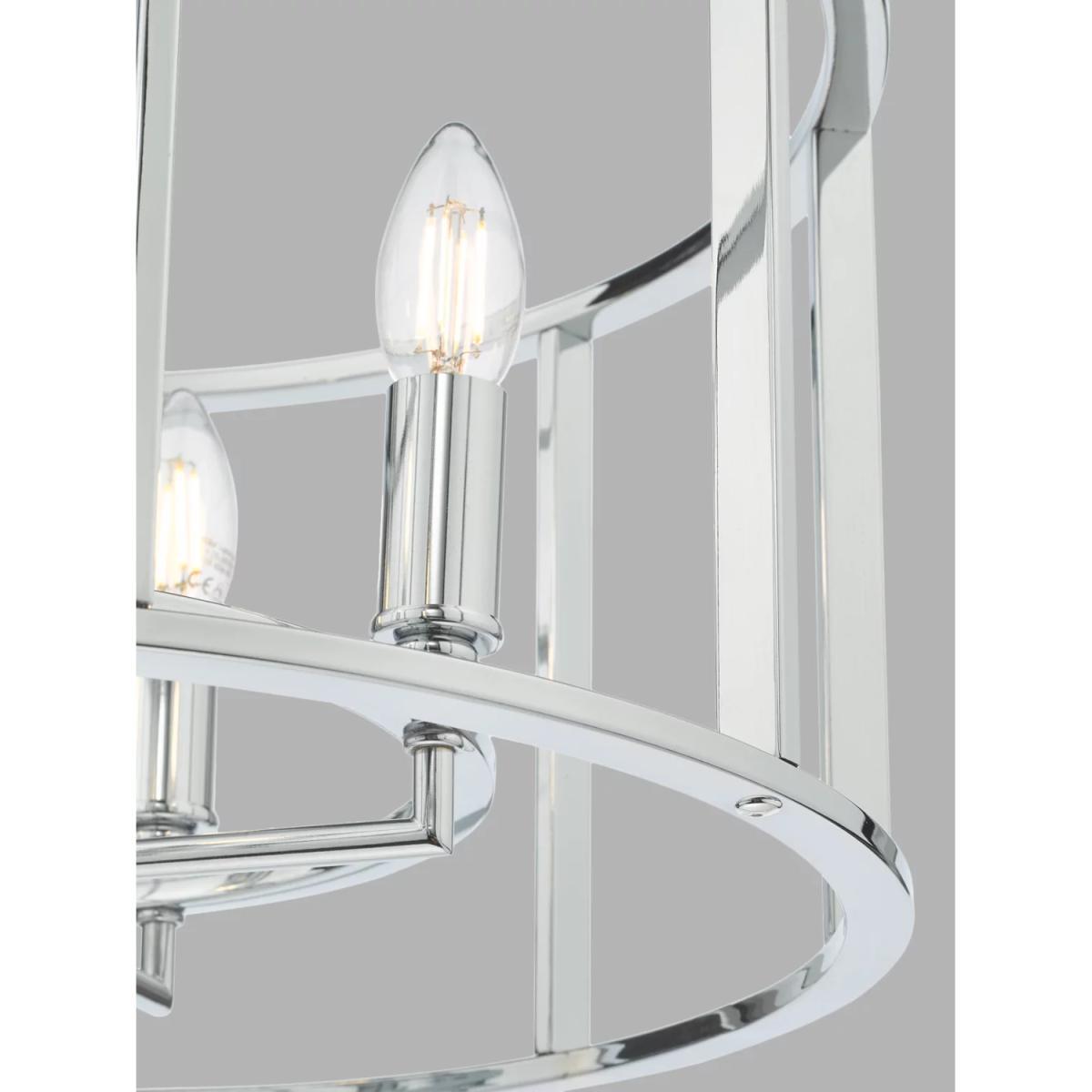 Där Myka Ceiling Light, Small, Polished Chrome – image 5