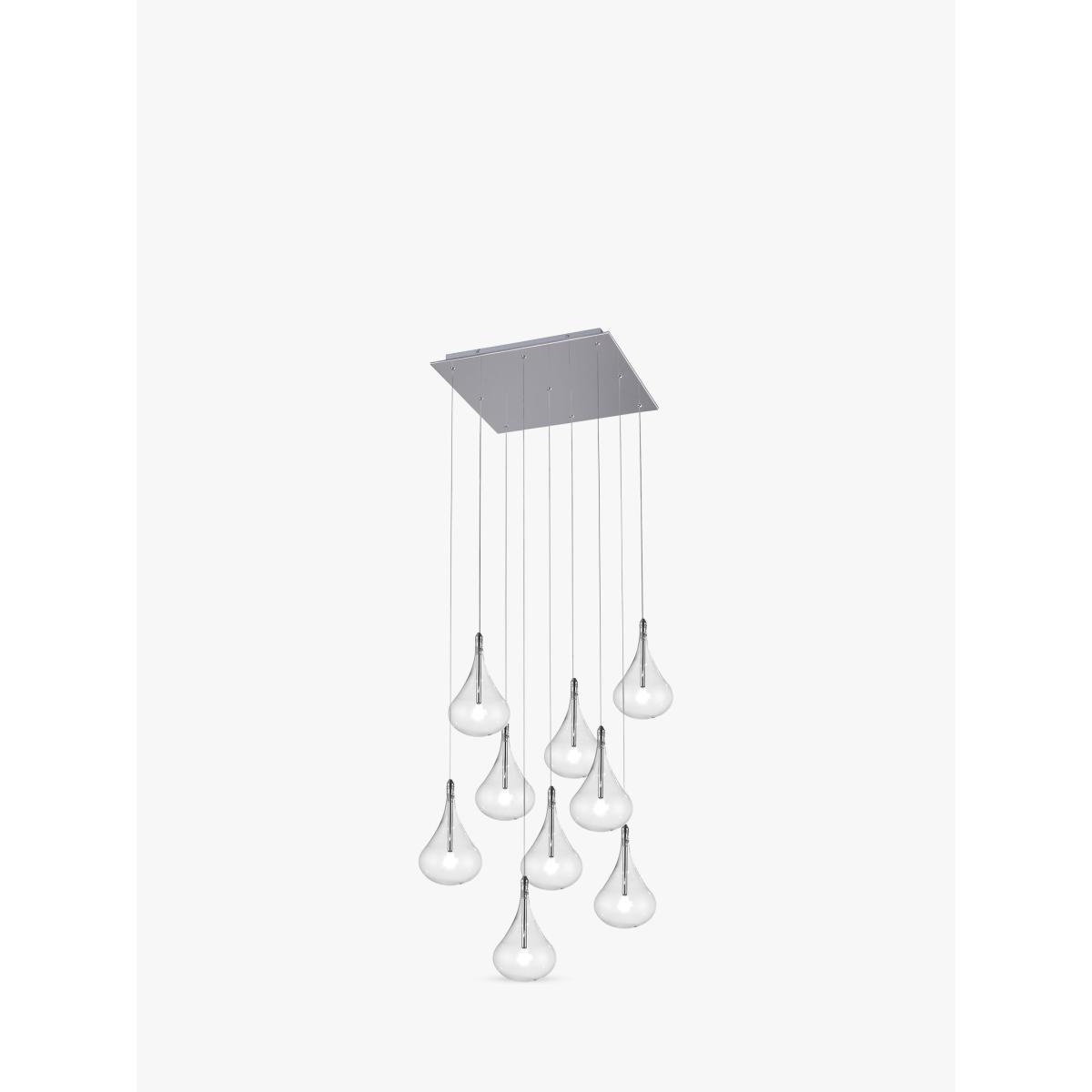 John Lewis & Partners Jensen 9 Pendant LED Cluster Ceiling Light, Chrome – image 2