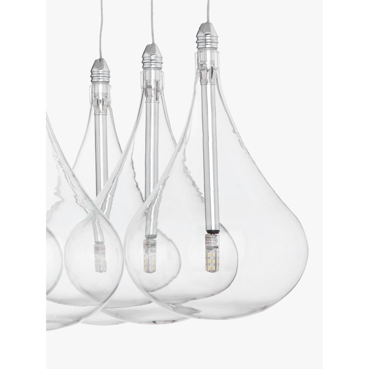 John Lewis & Partners Jensen 9 Pendant LED Cluster Ceiling Light, Chrome – image 4