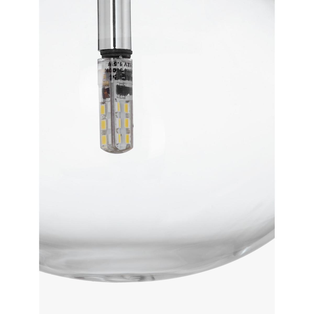 John Lewis & Partners Jensen 9 Pendant LED Cluster Ceiling Light, Chrome – image 5