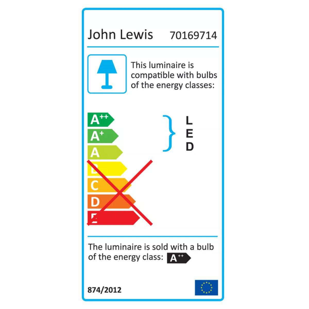 John Lewis & Partners Jensen 9 Pendant LED Cluster Ceiling Light, Chrome – image 7