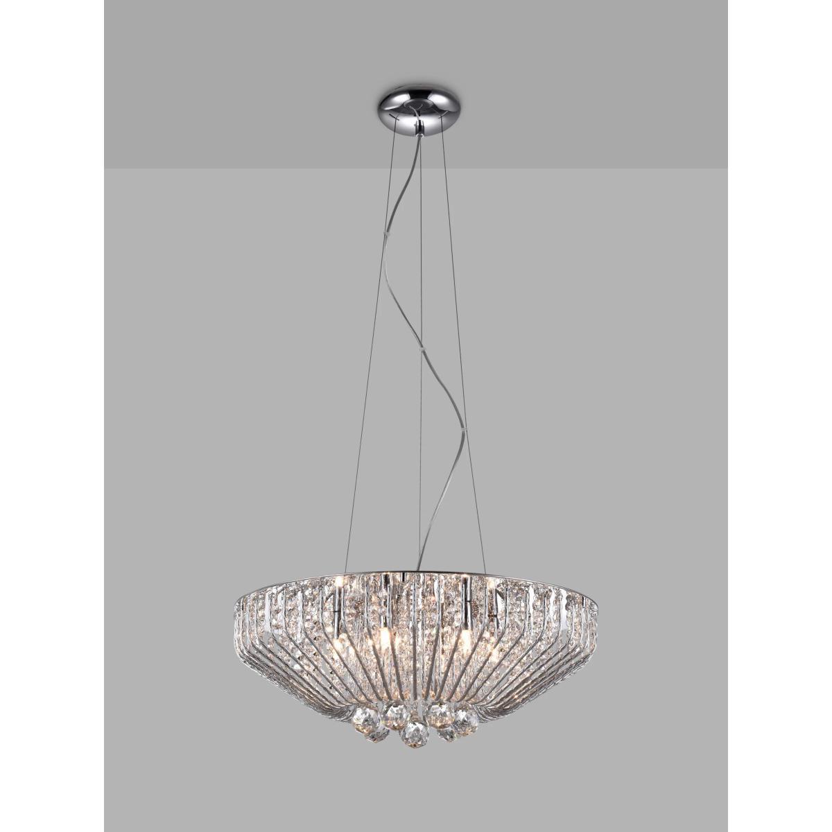 Impex Carlo 6 Light Pendant Ceiling Light