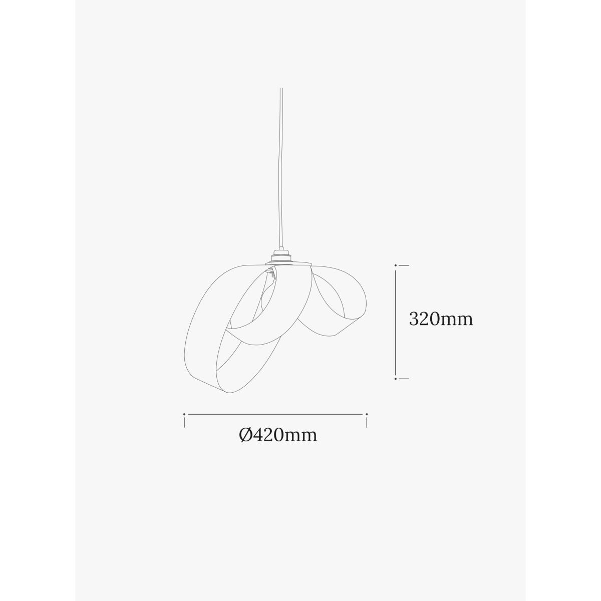 Tom Raffield Verso Pendant Ceiling Light – image 6