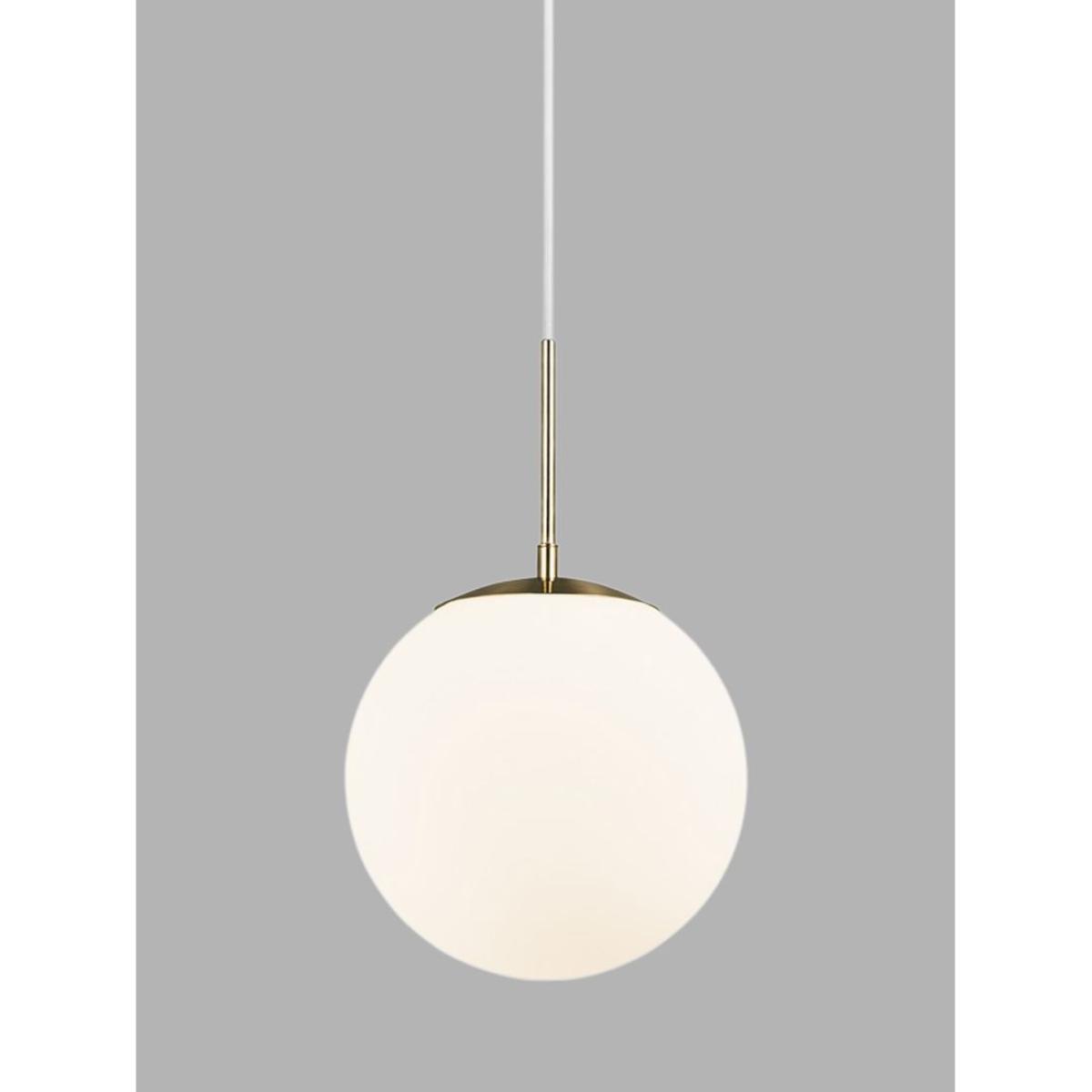 Nordlux Grant 25 Pendant Ceiling Light, White/Brass – image 2