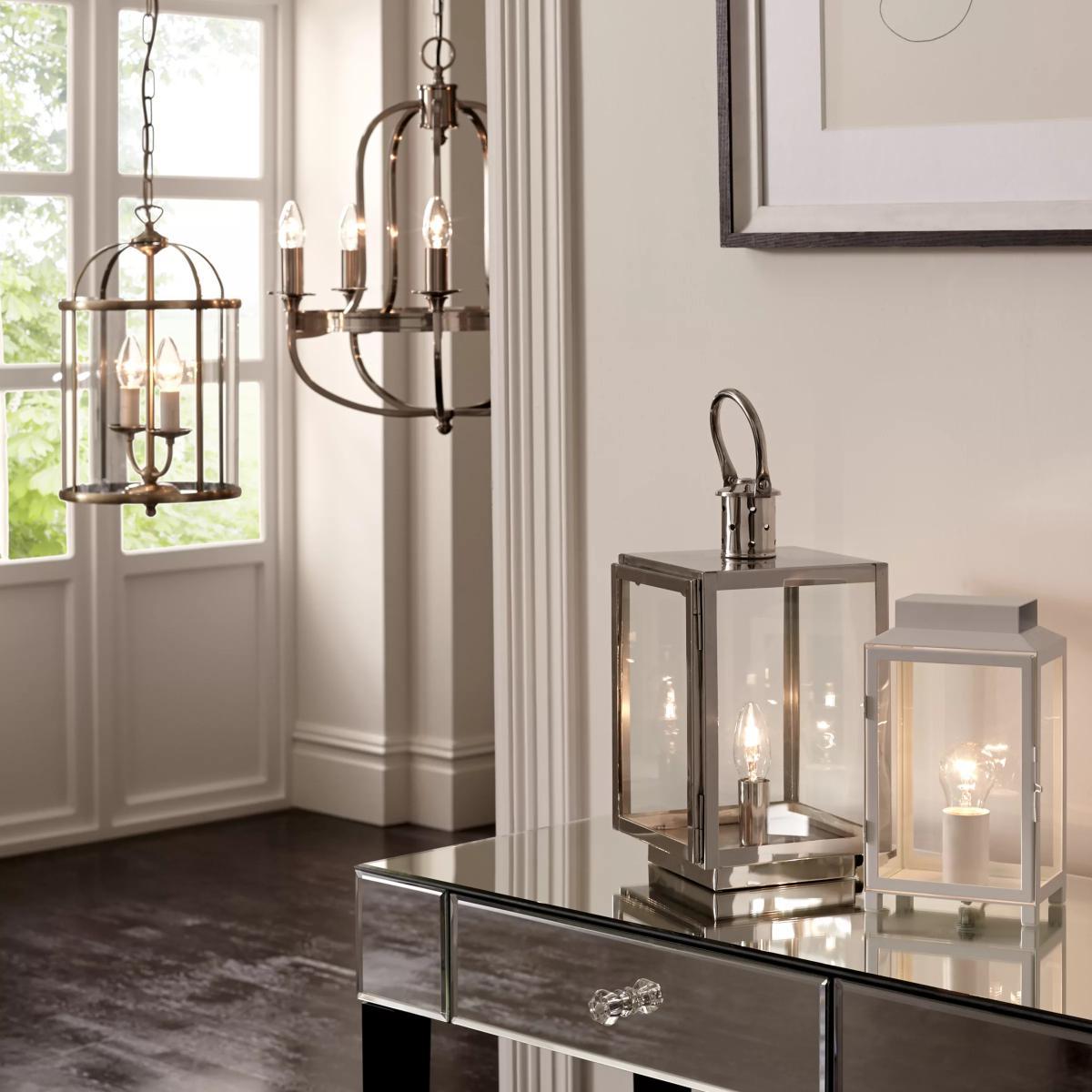 John Lewis & Partners Warwick Chandelier Ceiling Light, Brushed Chrome – image 6
