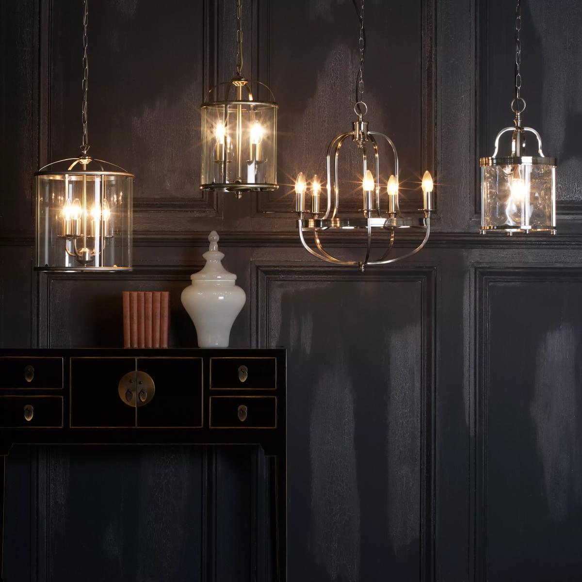 John Lewis & Partners Warwick Chandelier Ceiling Light, Brushed Chrome – image 7