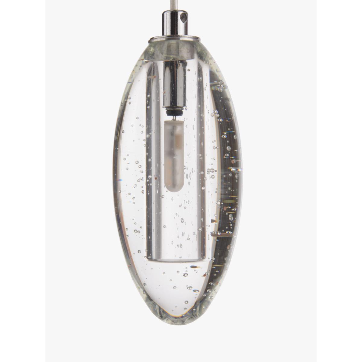 John Lewis & Partners Bubble LED 7 Pendant Cluster Ceiling Light, Chrome – image 3