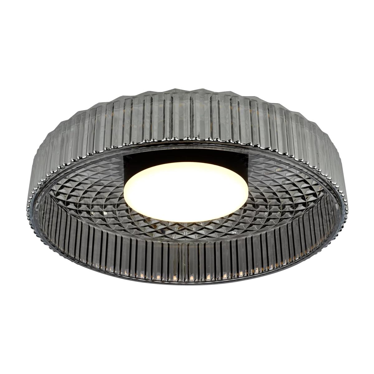 Där Leena Flush LED Glass Ceiling Light – image 1