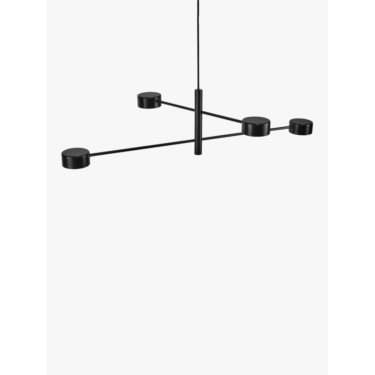 Nordlux Cylde 4 Arm Ceiling Light, Black – image 2