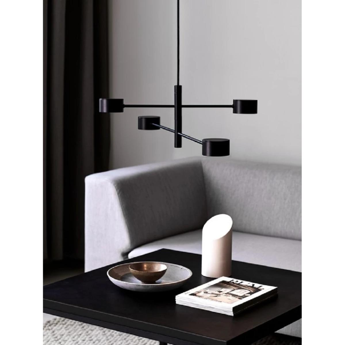 Nordlux Cylde 4 Arm Ceiling Light, Black – image 4