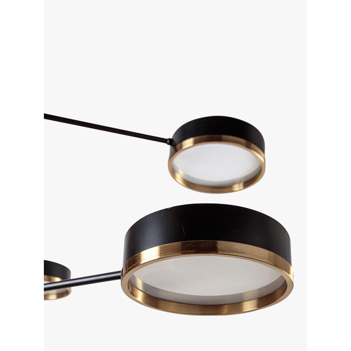 Pure White Lines Tiered Moscow Ceiling Light – image 4