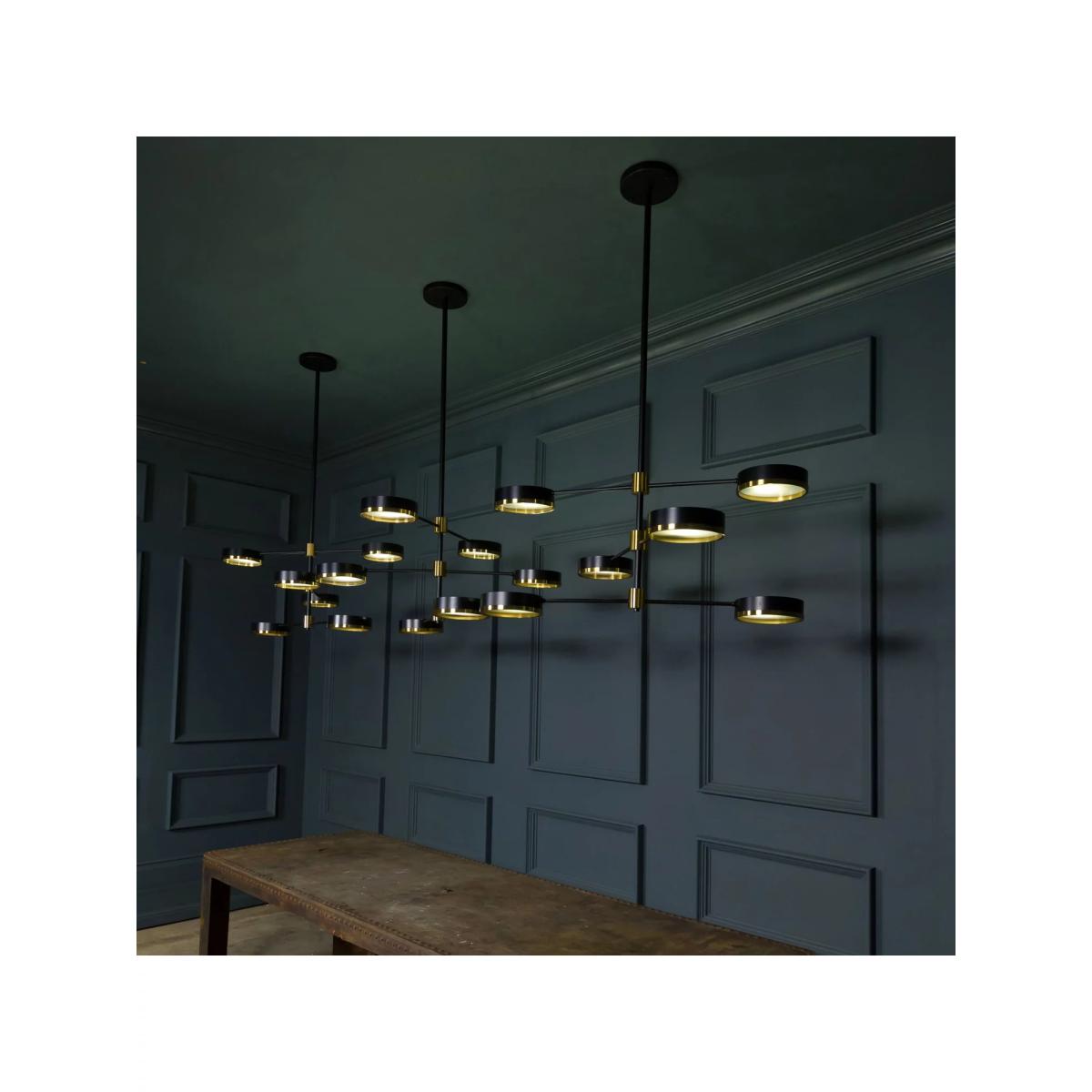 Pure White Lines Tiered Moscow Ceiling Light – image 5