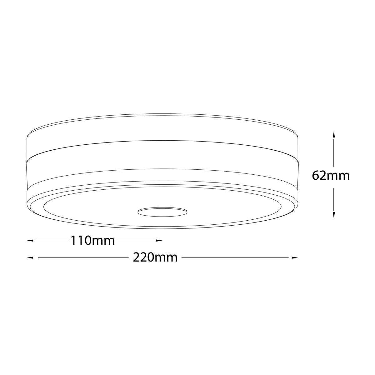 John Lewis & Partners Shiko Bathroom Ceiling Light – image 1