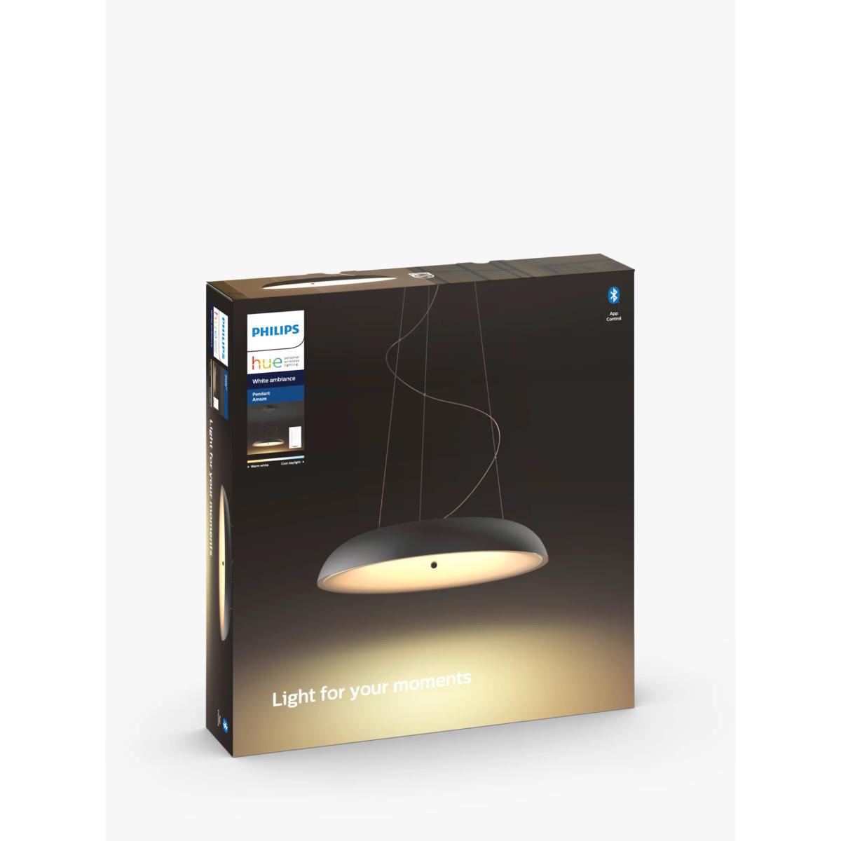 Philips Hue White Ambiance Amaze LED Smart Ceiling Light with Bluetooth and Dimmer Switch – image 4