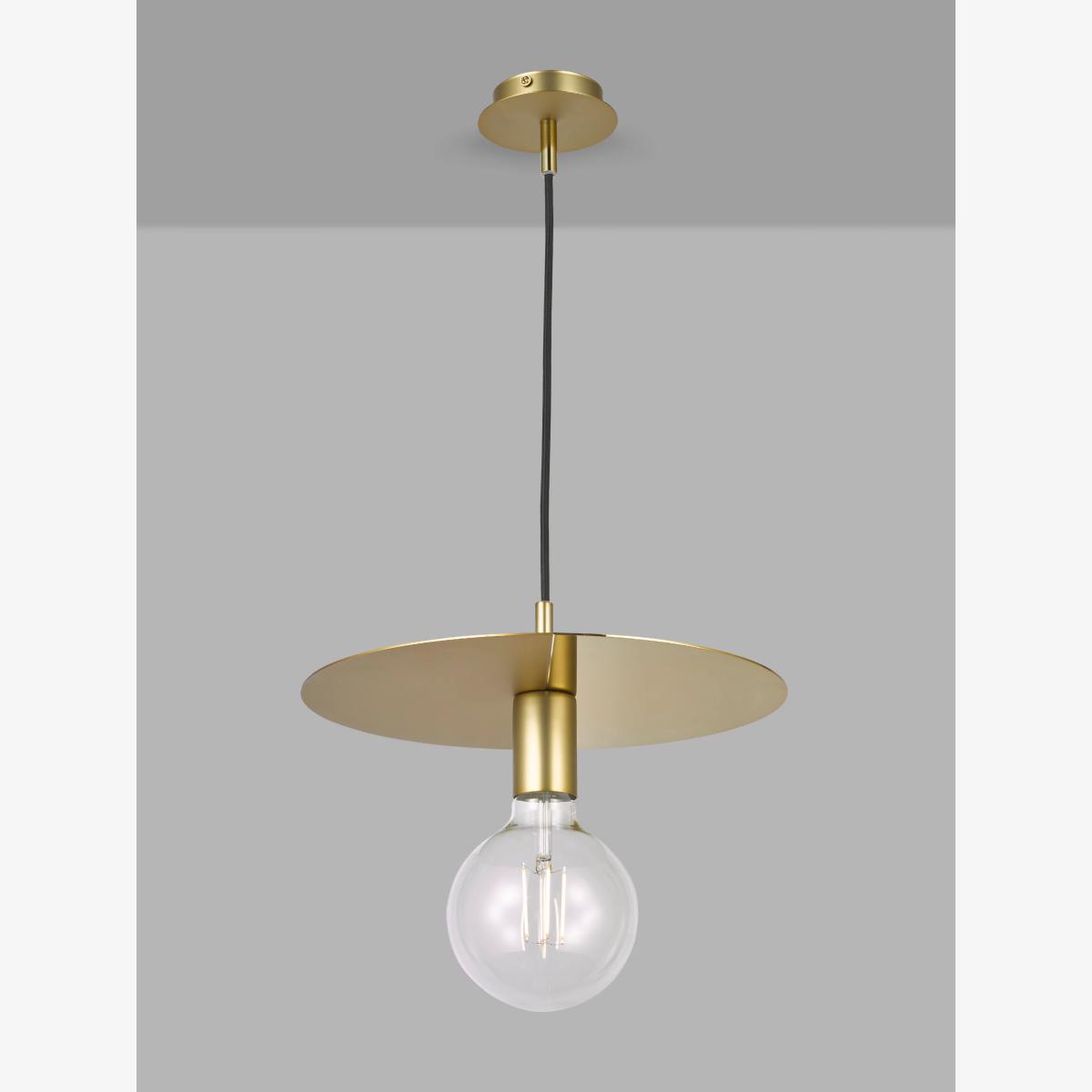 Swoon Collins Top Hat Pendant Ceiling Light, Gold – image 1