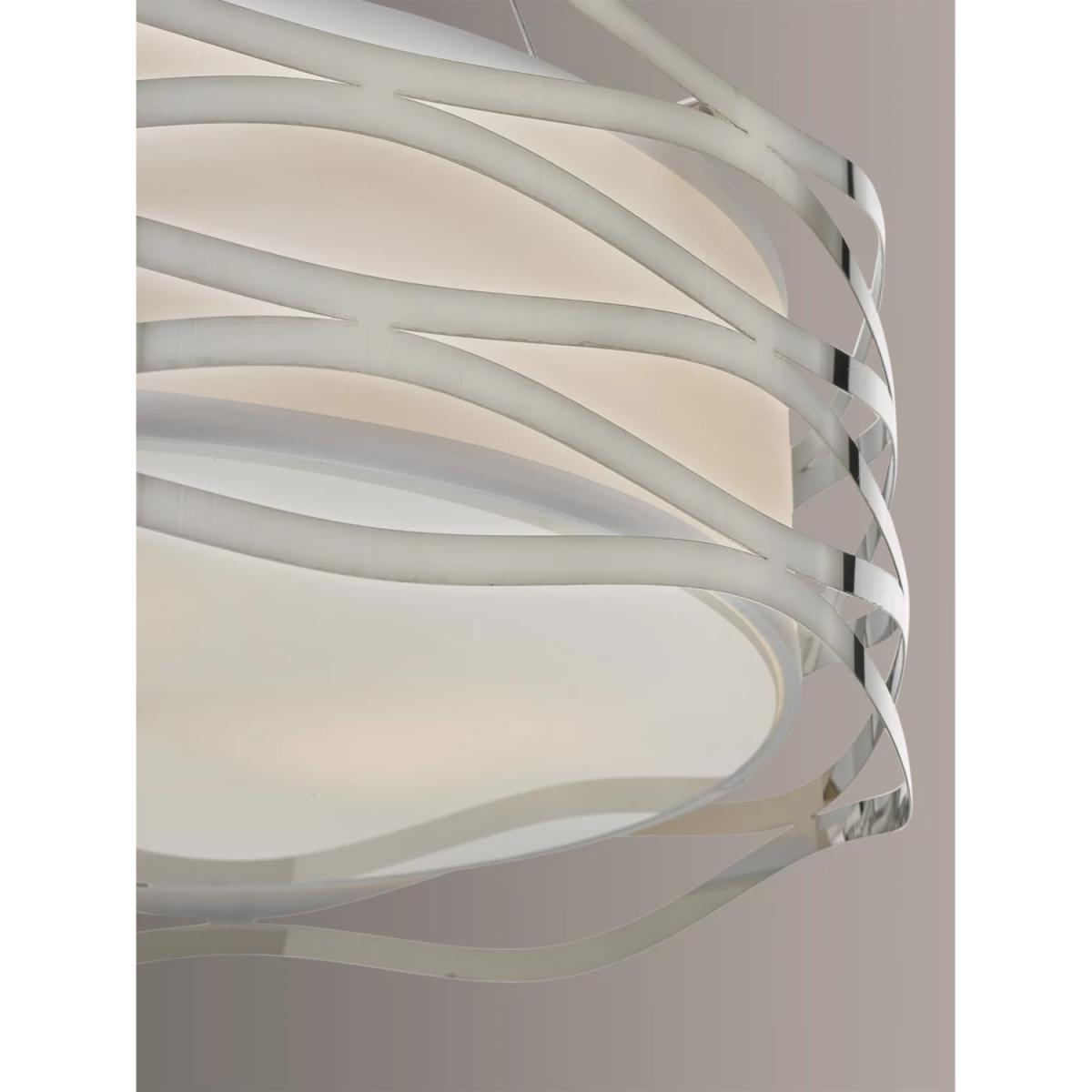 Där Mizella Ceiling Light, Polished Chrome – image 3