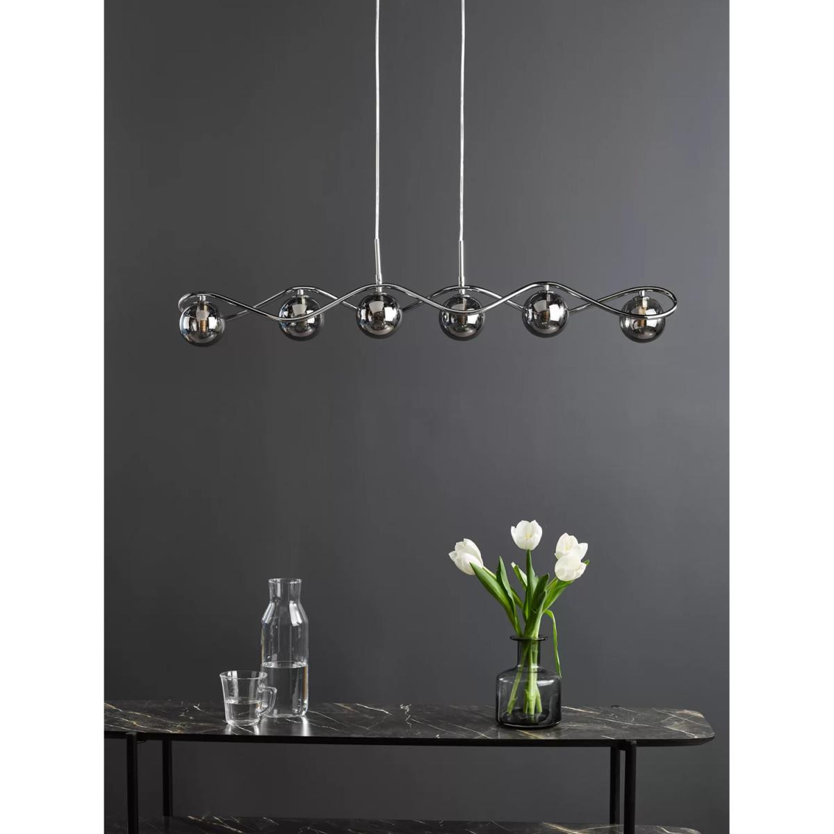 Där Lysandra 6 Pendent Bar Ceiling Light – image 8