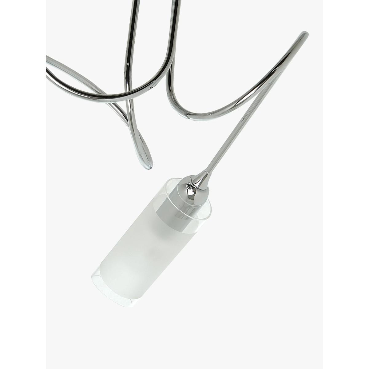 ANYDAY John Lewis & Partners Limbo Semi Flush 3 Arm Ceiling Light, Chrome – image 6