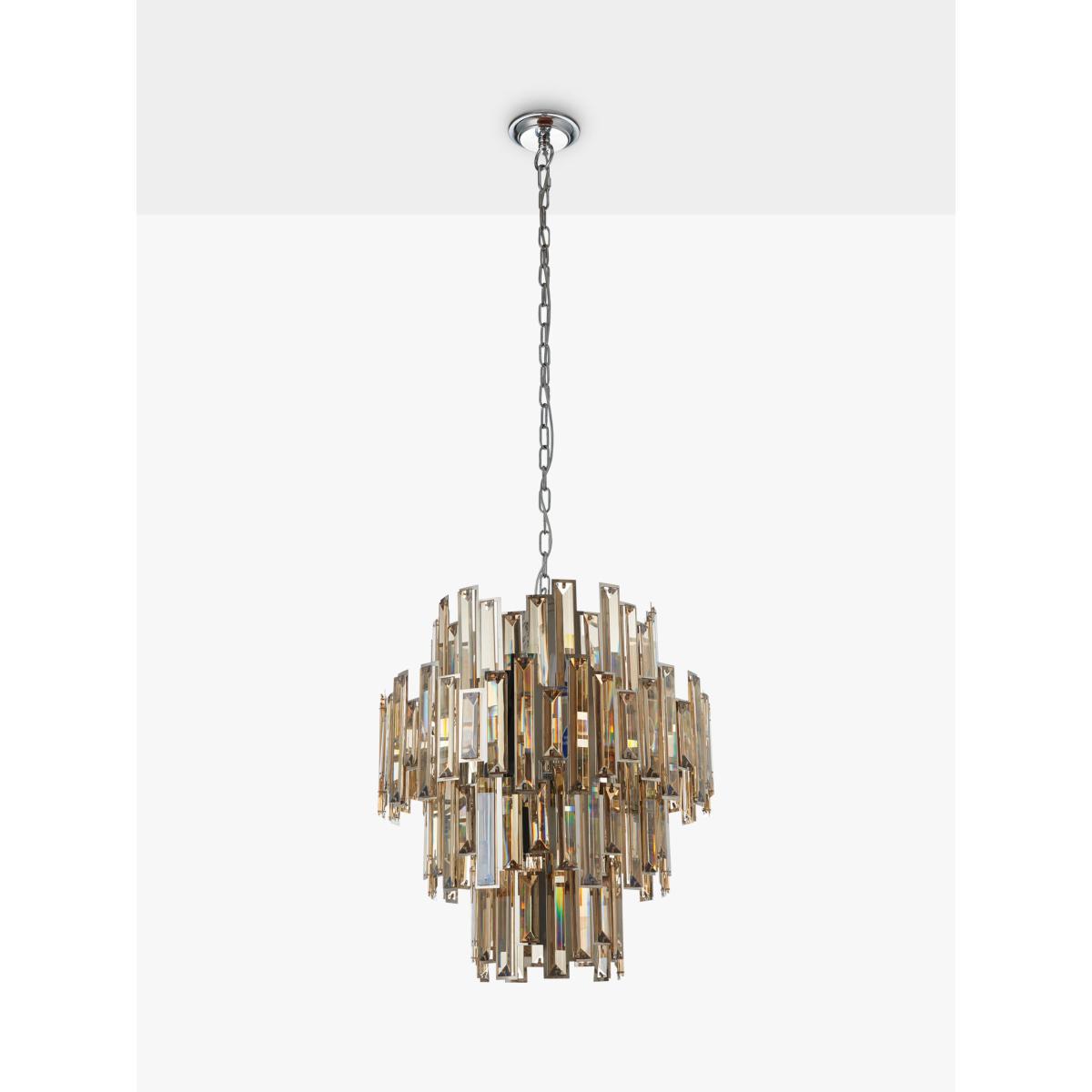 Bay Lighting Chesney Crystal Ceiling Light, Champagne – image 2