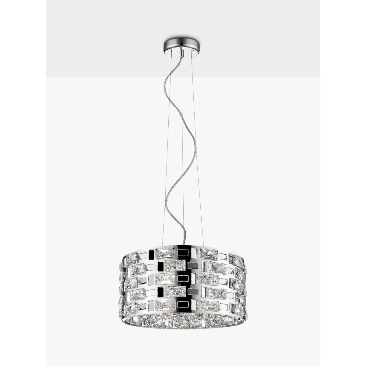 Impex Lola Crystal Ceiling Light, Medium – image 2