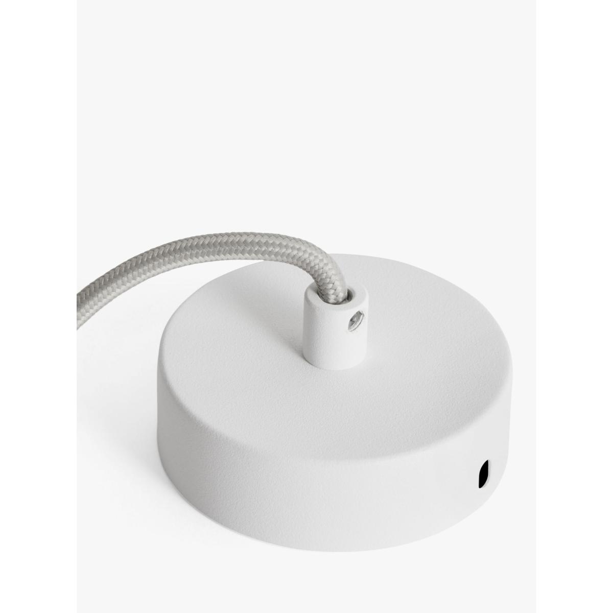 Tala Alumina Single Pendant Ceiling Light with Sphere V LED Bulb, Chalk – image 4