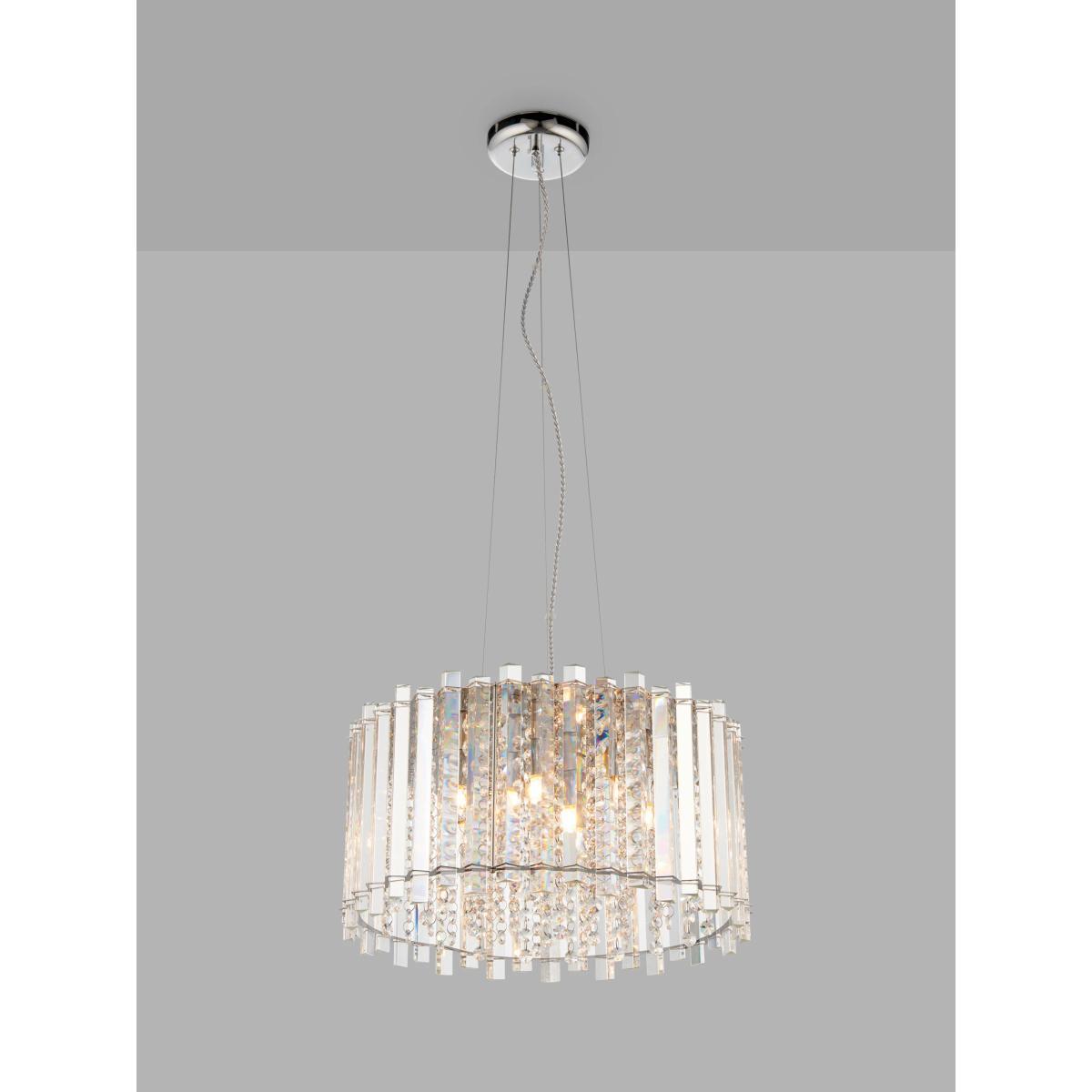 Bay Lighting Bijou Crystal Glass Ceiling Light, Clear – image 1