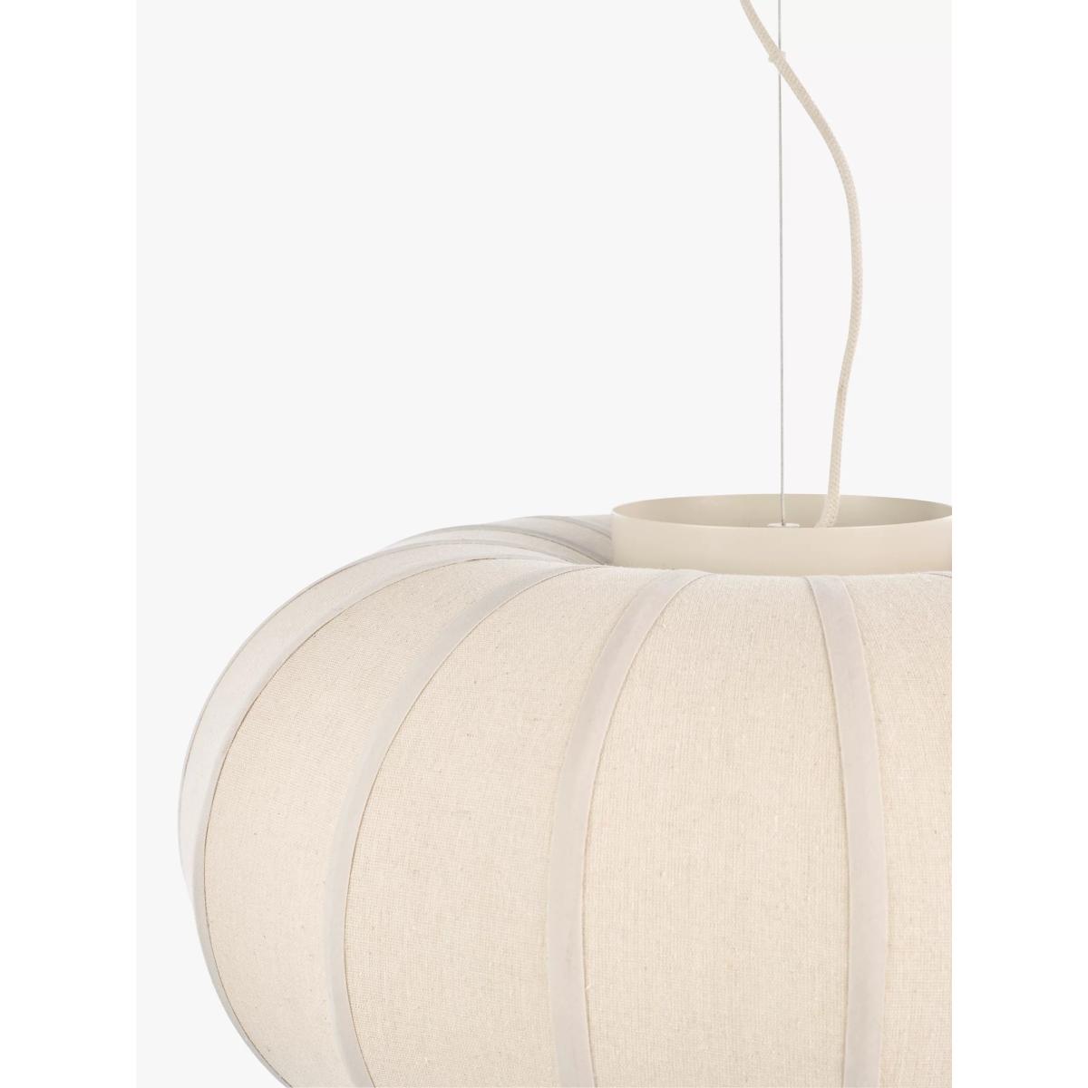 John Lewis Pumpkin Pendant Ceiling Light, Oatmeal/Grey – image 4