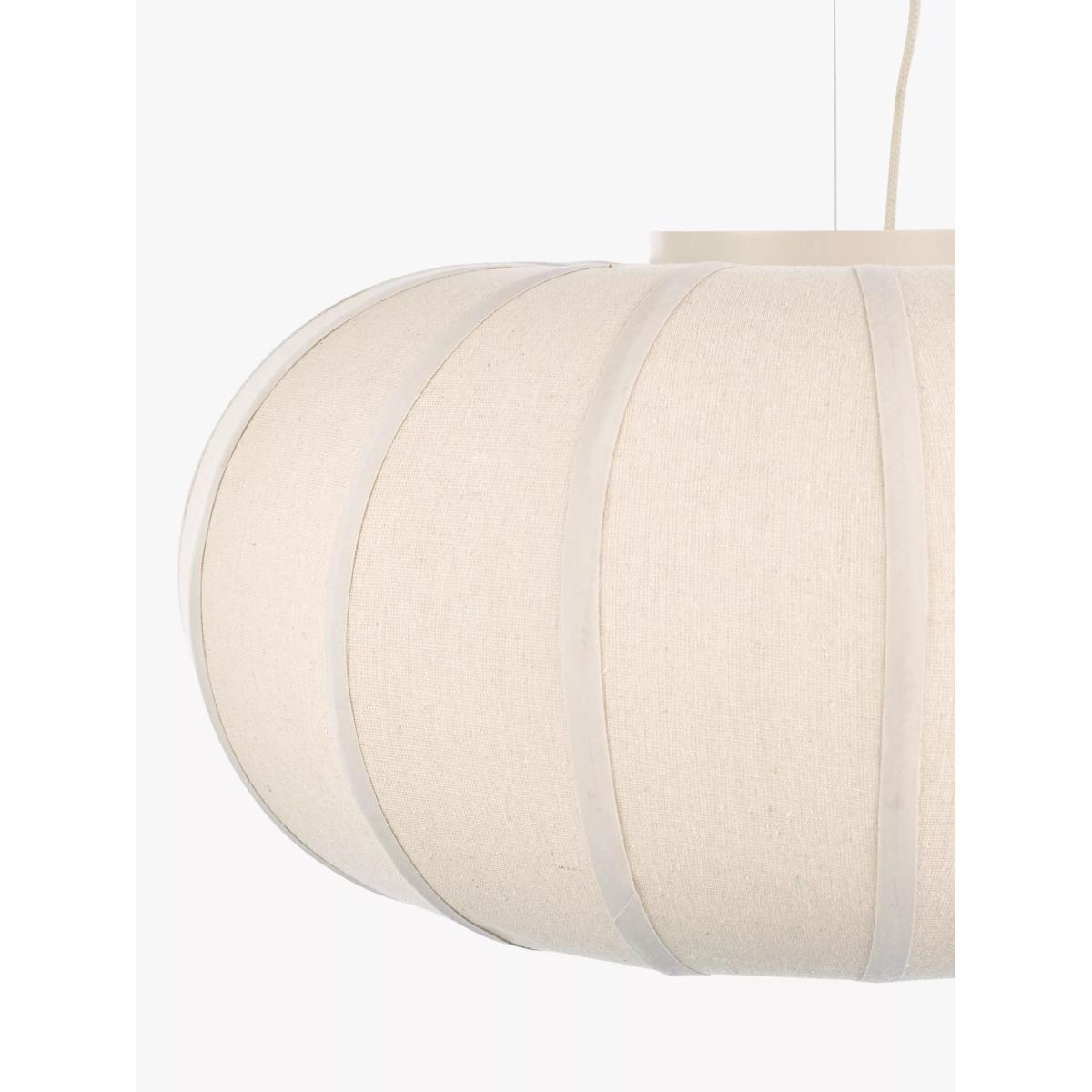 John Lewis Pumpkin Pendant Ceiling Light, Oatmeal/Grey – image 5