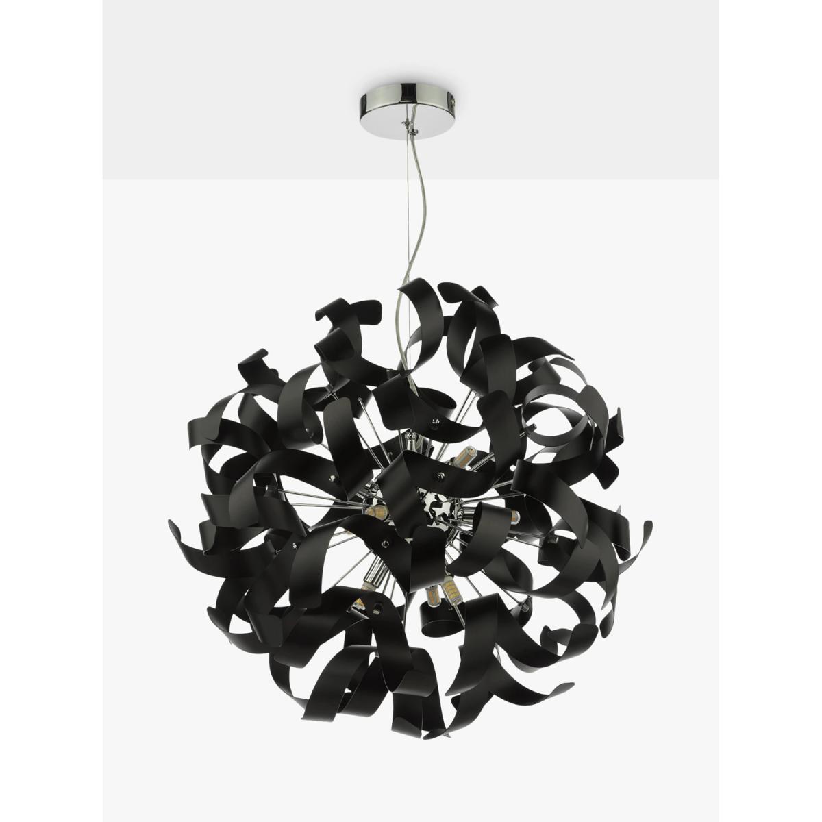 Där Swash Ceiling Light, Satin Black – image 2